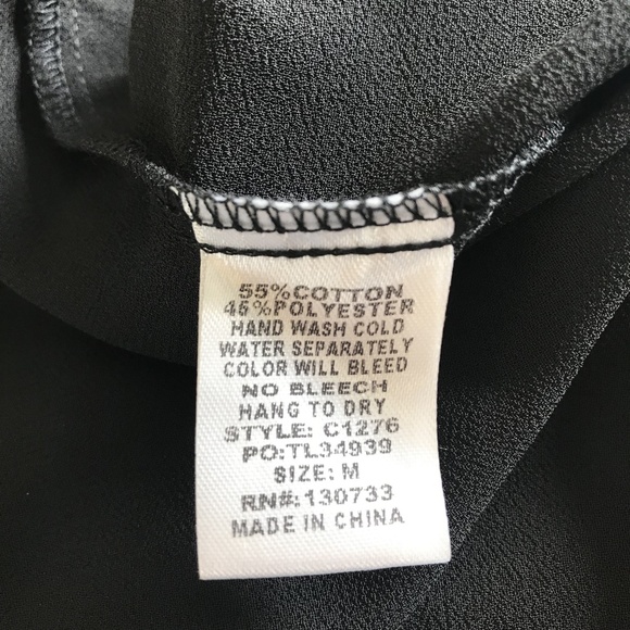 Umgee Black Embroidered Sheer Duster Cardigan - Picture 6 of 8